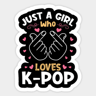 Aneisha K-Pop Girl Sticker